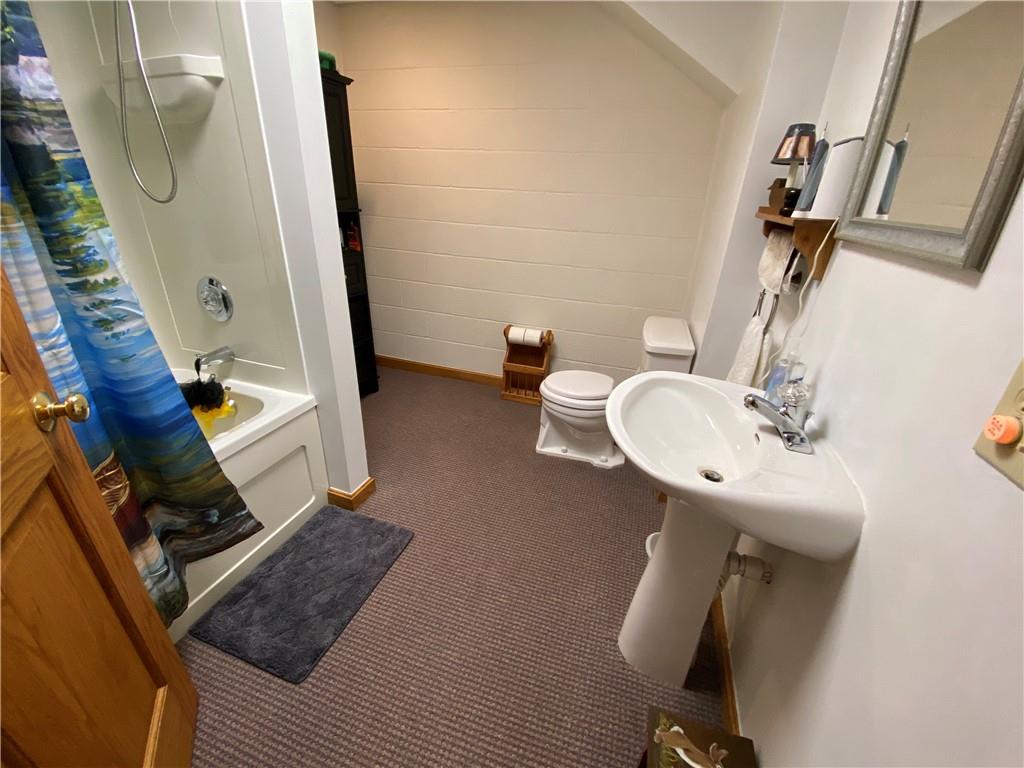 202 West Methodist Road Greenville, PA 16125 - Photo 24 of 25 a bathroom with a sink a toilet and mirror