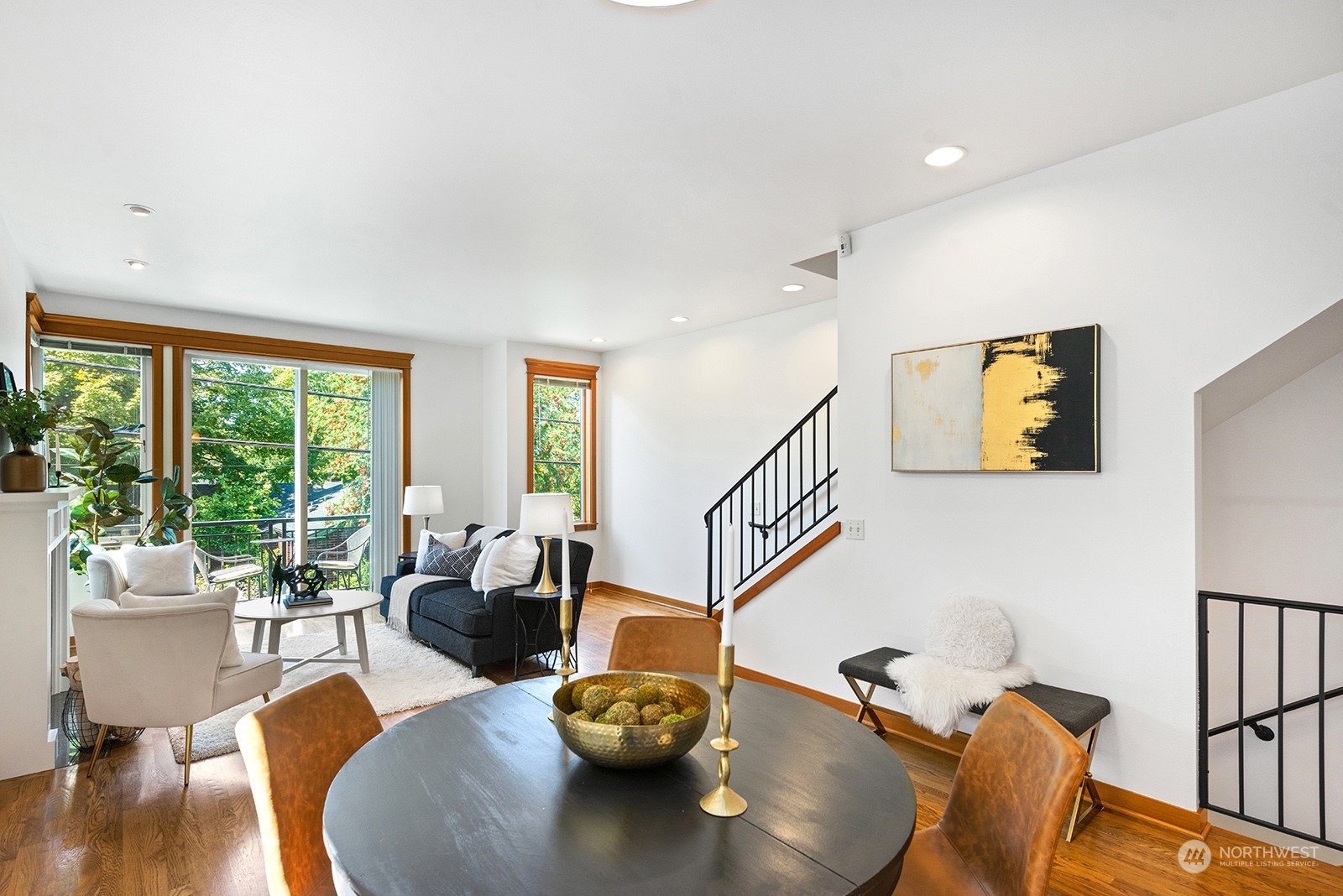 4309 Southwest Seattle Street Seattle, WA 98116 - Photo 12 of 36 a living room with furniture and a large window