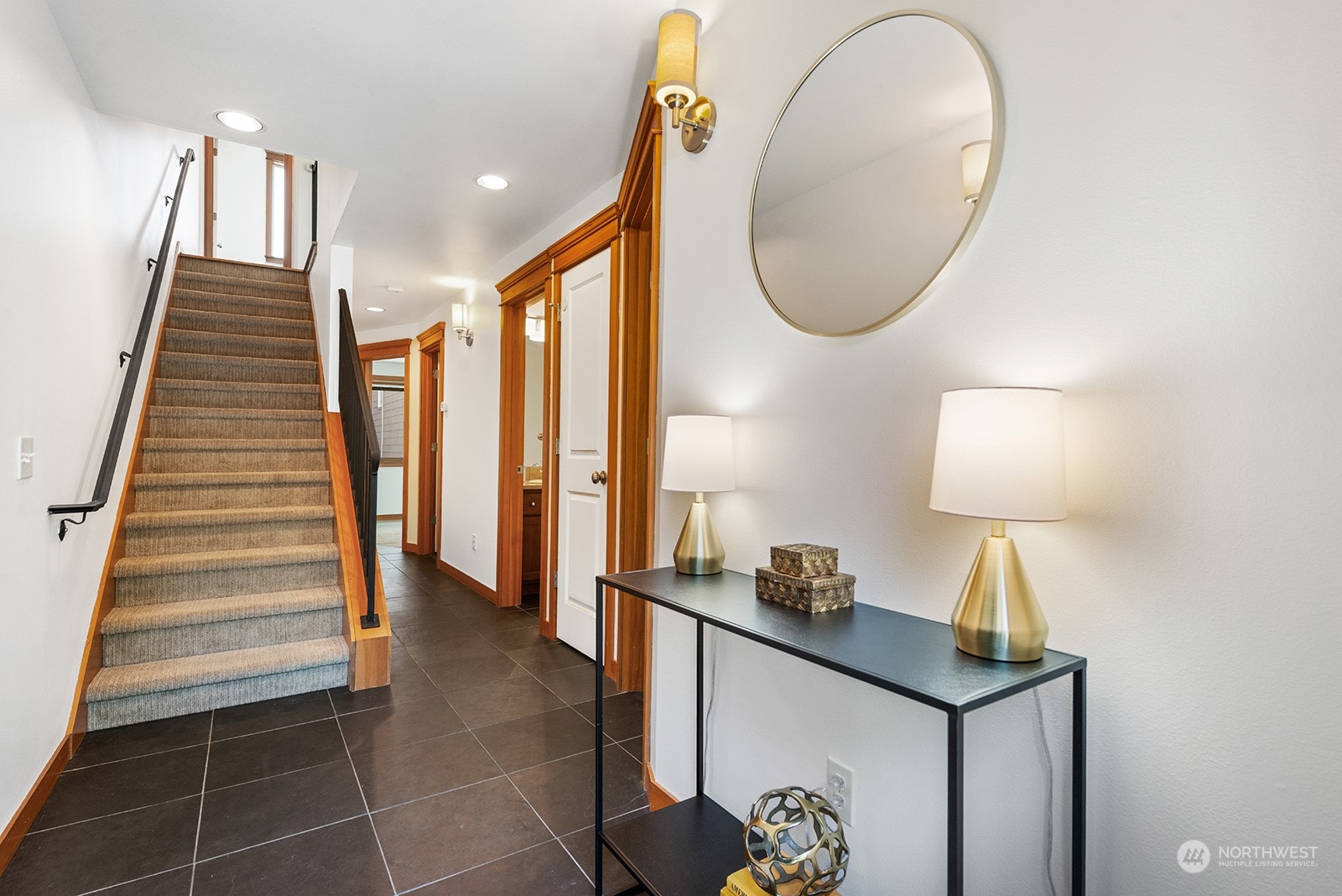 4309 Southwest Seattle Street Seattle, WA 98116 - Photo 3 of 36 a view of entryway and hall with wooden floor