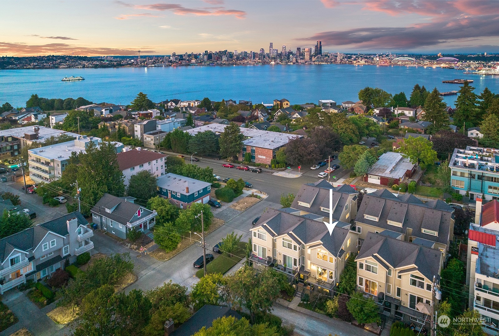 4309 Southwest Seattle Street Seattle, WA 98116 - Photo 35 of 36 an aerial view of multiple house