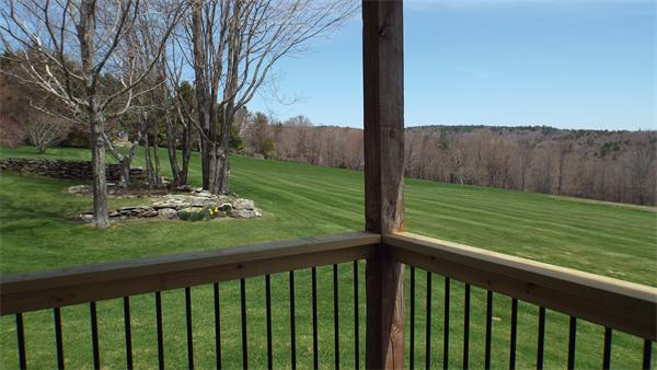 29 Potter Road Rowe, MA 01367 - Photo 27 of 30 a view of a backyard with a garden