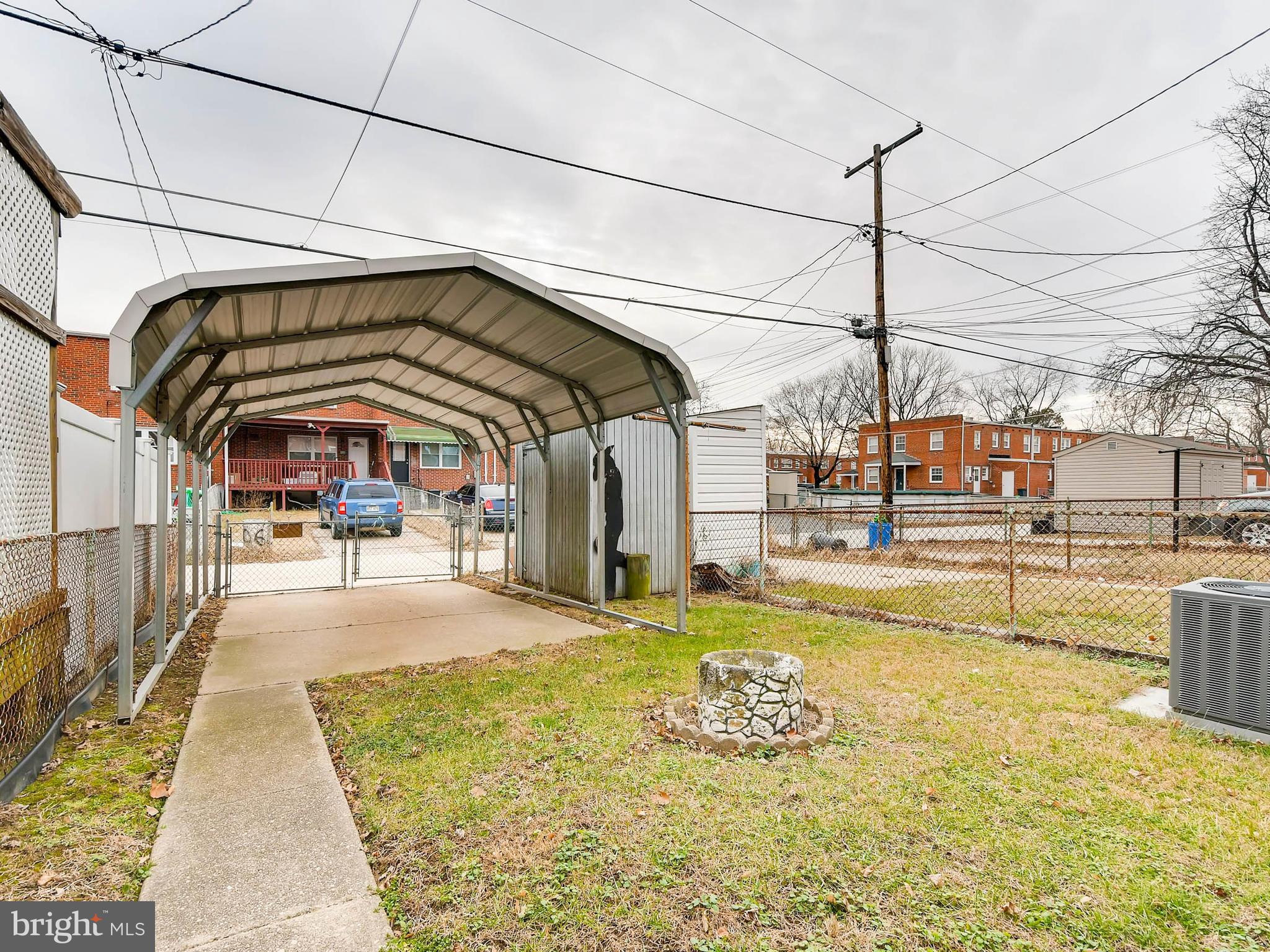 8107 Mid Haven Road Baltimore, MD 21222 - Photo 25 of 28 Carport