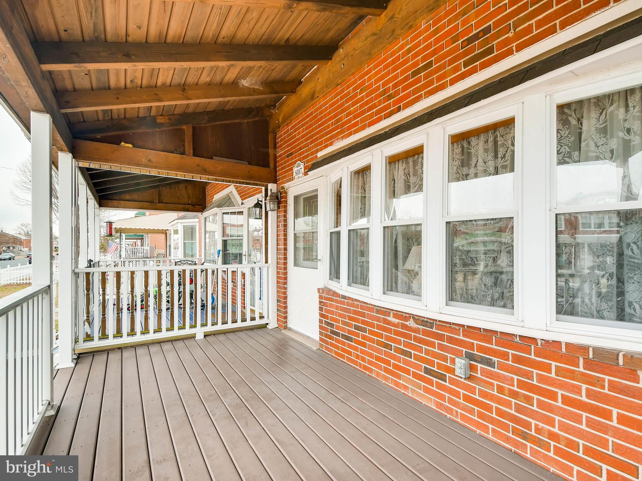 8107 Mid Haven Road Baltimore, MD 21222 - Photo 5 of 28 View Front Porch