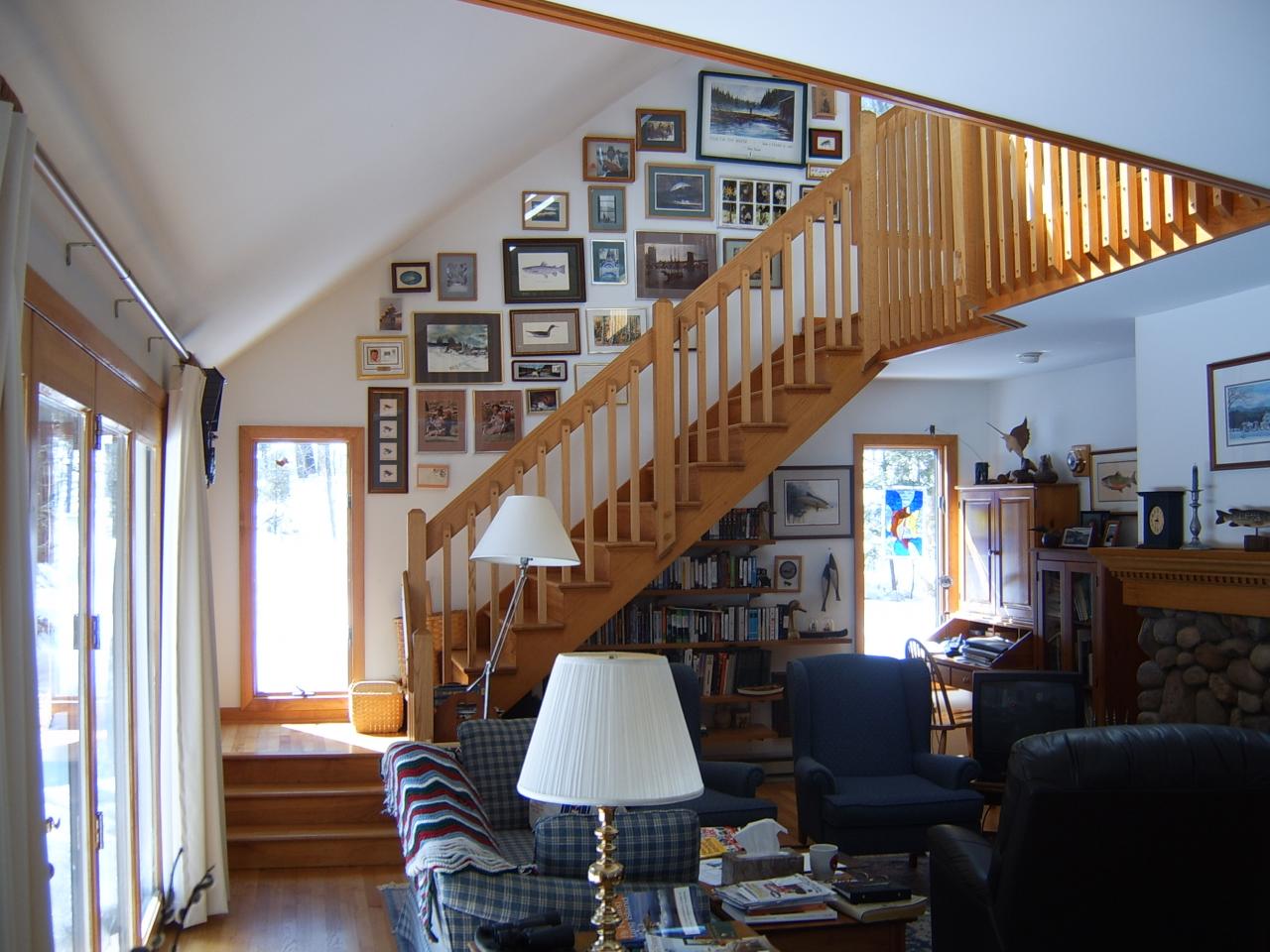 1820 Jacobs Ladder Road Becket, MA 01223 - Photo 5 of 30 a view of entryway and hall with wooden floor