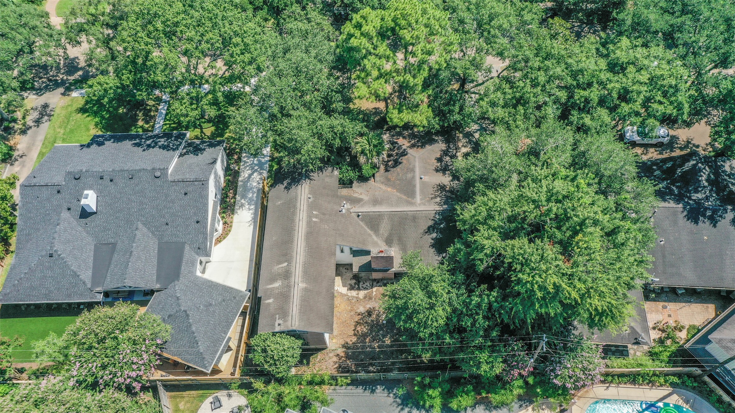 5218 Contour Place Houston, TX 77096 - Photo 2 of 22 an aerial view of a house with outdoor space