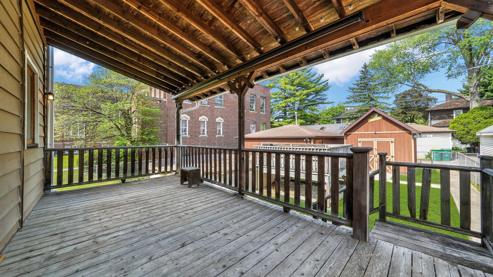 3130 Clinton Avenue Berwyn, IL 60402 - Photo 25 of 30 a view of porch with wooden floor