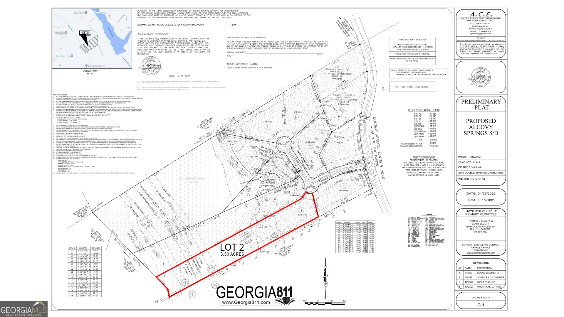 94 Alcovy Springs Drive Monroe, GA 30656 - Photo 2 of 3 a black and white photo of a