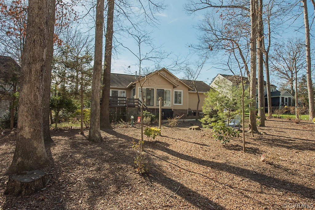 4708 Twin Cedars Road Chester, VA 23831 - Photo 35 of 38 a view of a house with a yard