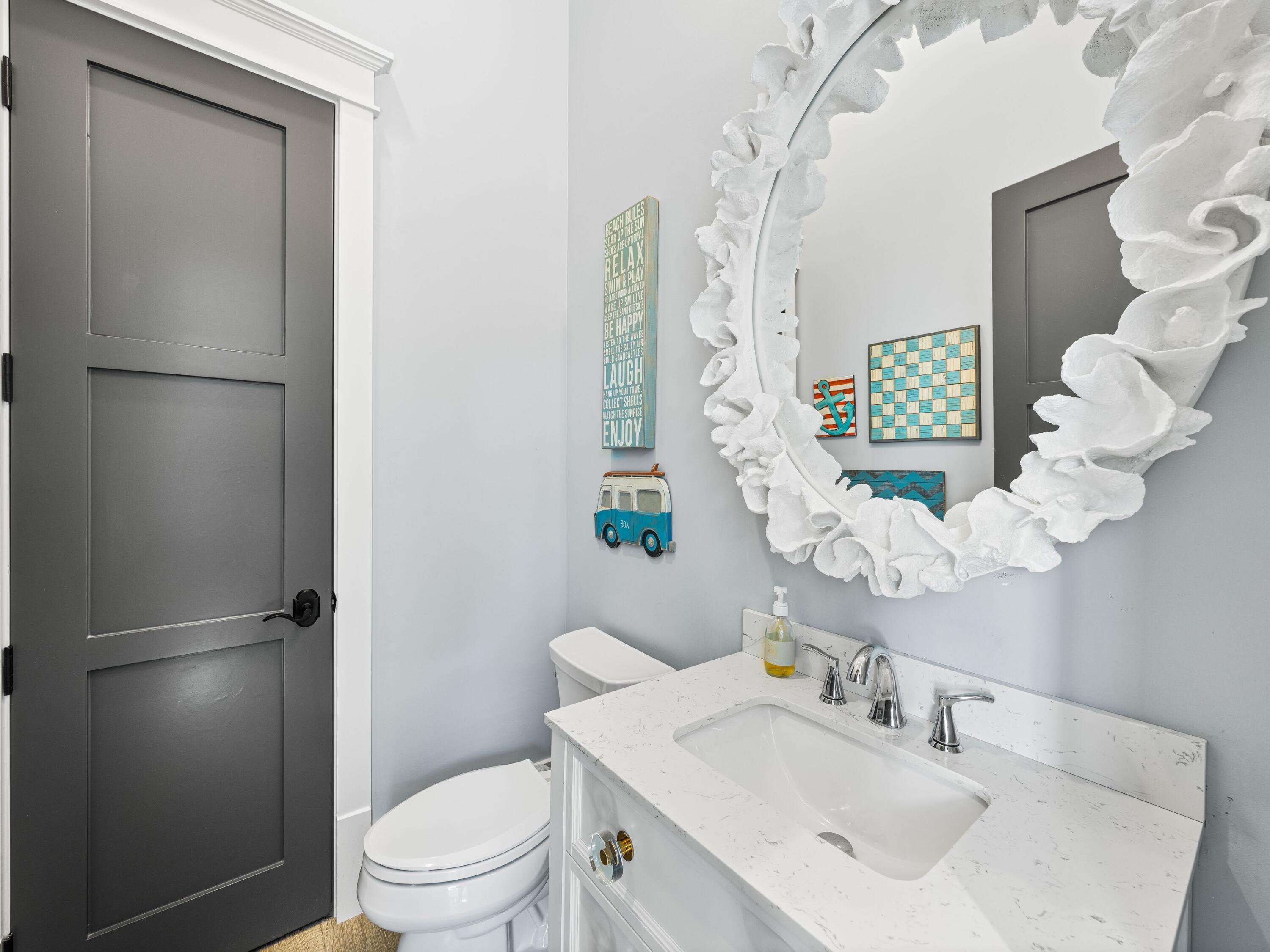 52 North Shingle Lane Watersound, FL 32461 - Photo 33 of 66 a bathroom with a sink toilet and shower
