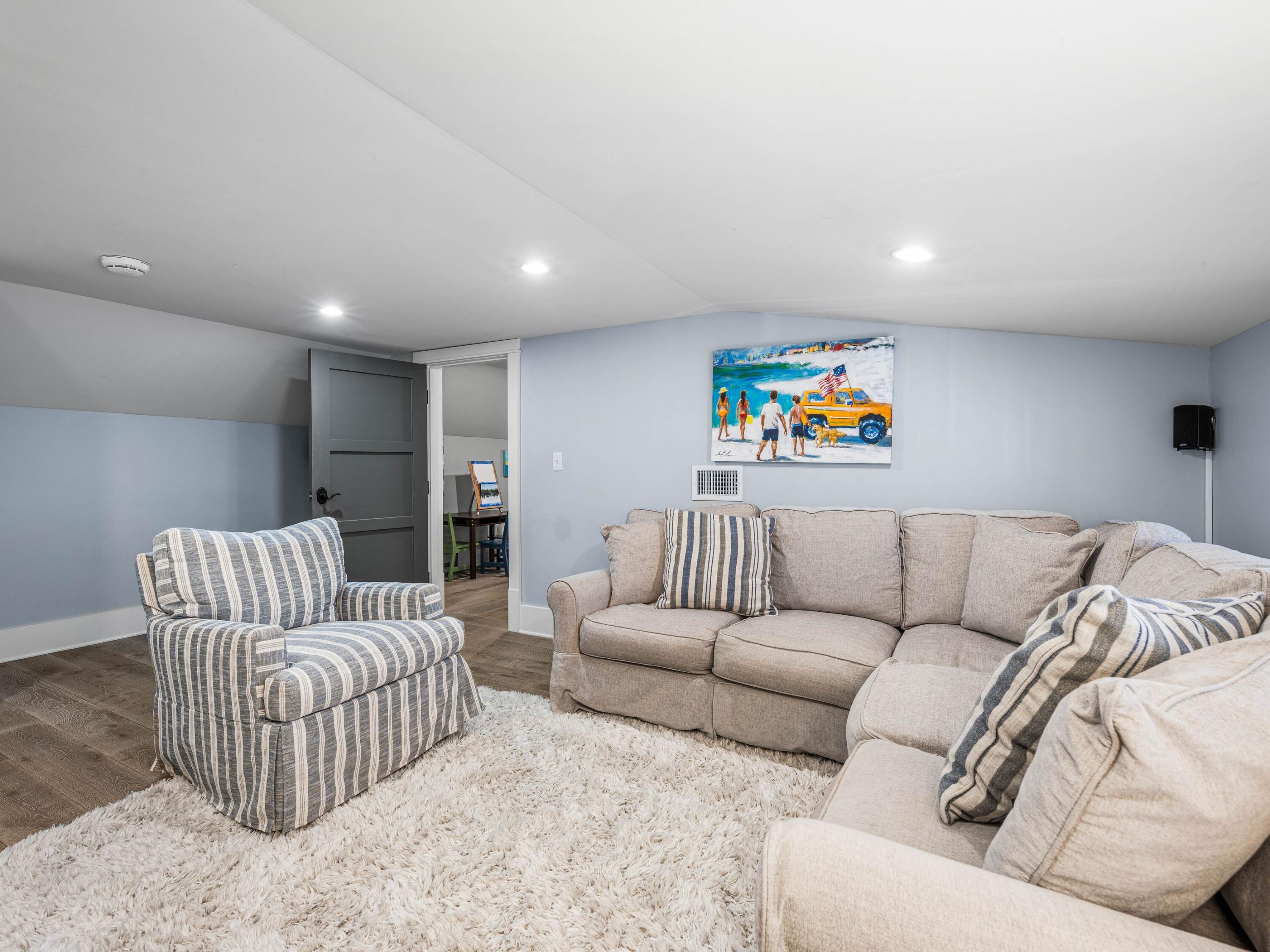 52 North Shingle Lane Watersound, FL 32461 - Photo 51 of 66 a living room with furniture and a couch