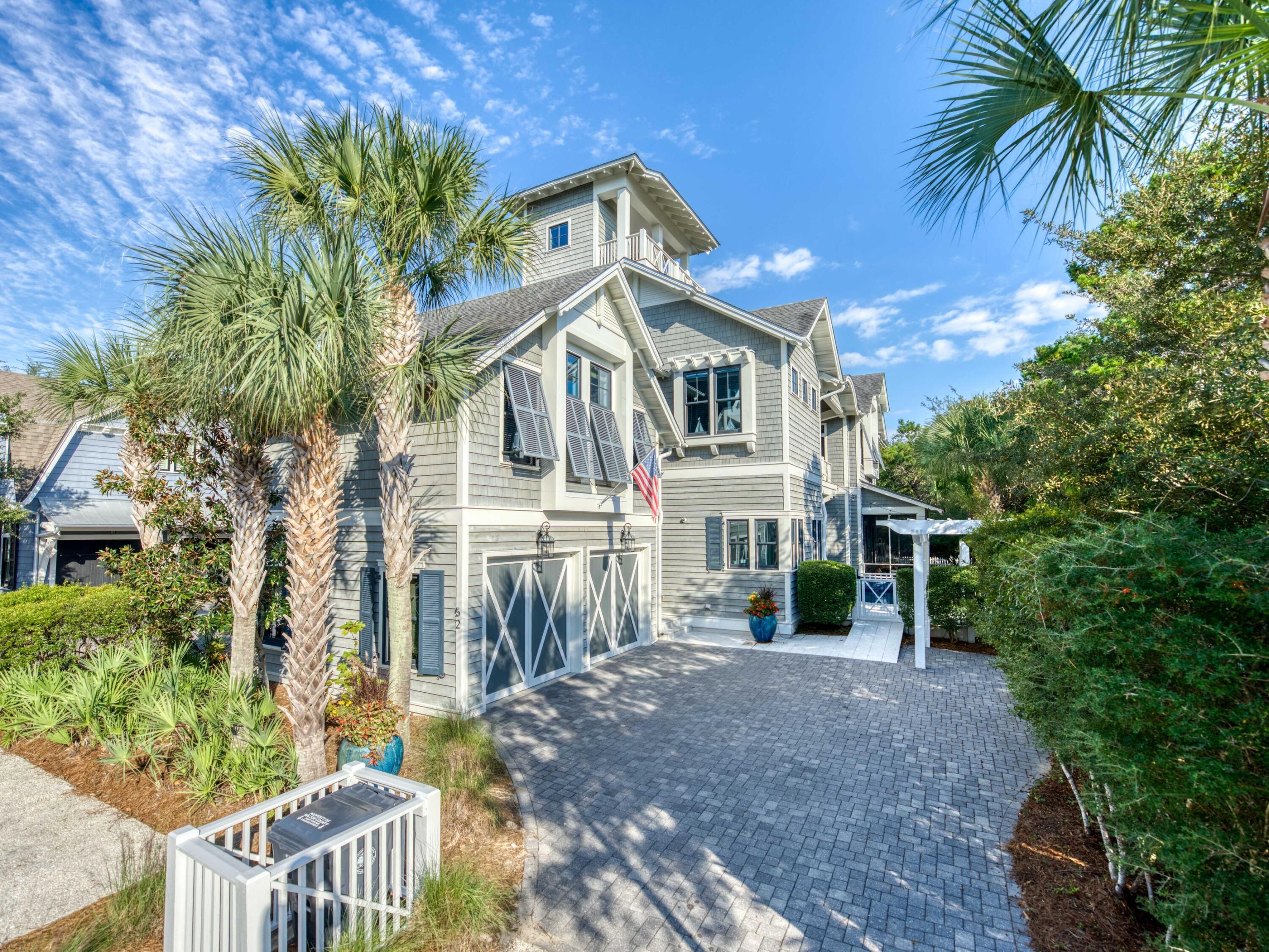 52 North Shingle Lane Watersound, FL 32461 - Photo 58 of 66 a front view of a house with a yard