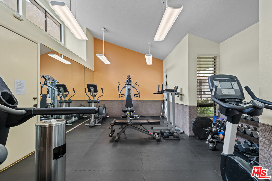 8601 Falmouth Avenue, Unit 404 Playa del Rey, CA 90293 - Photo 18 of 28 a view of a room with gym equipment