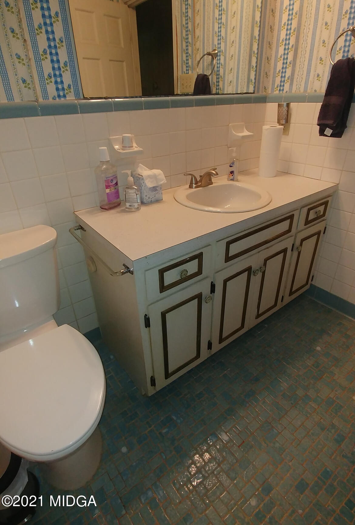 7325 Nowell Road South Macon, GA 31216 - Photo 9 of 18 a bathroom with a sink and a toilet