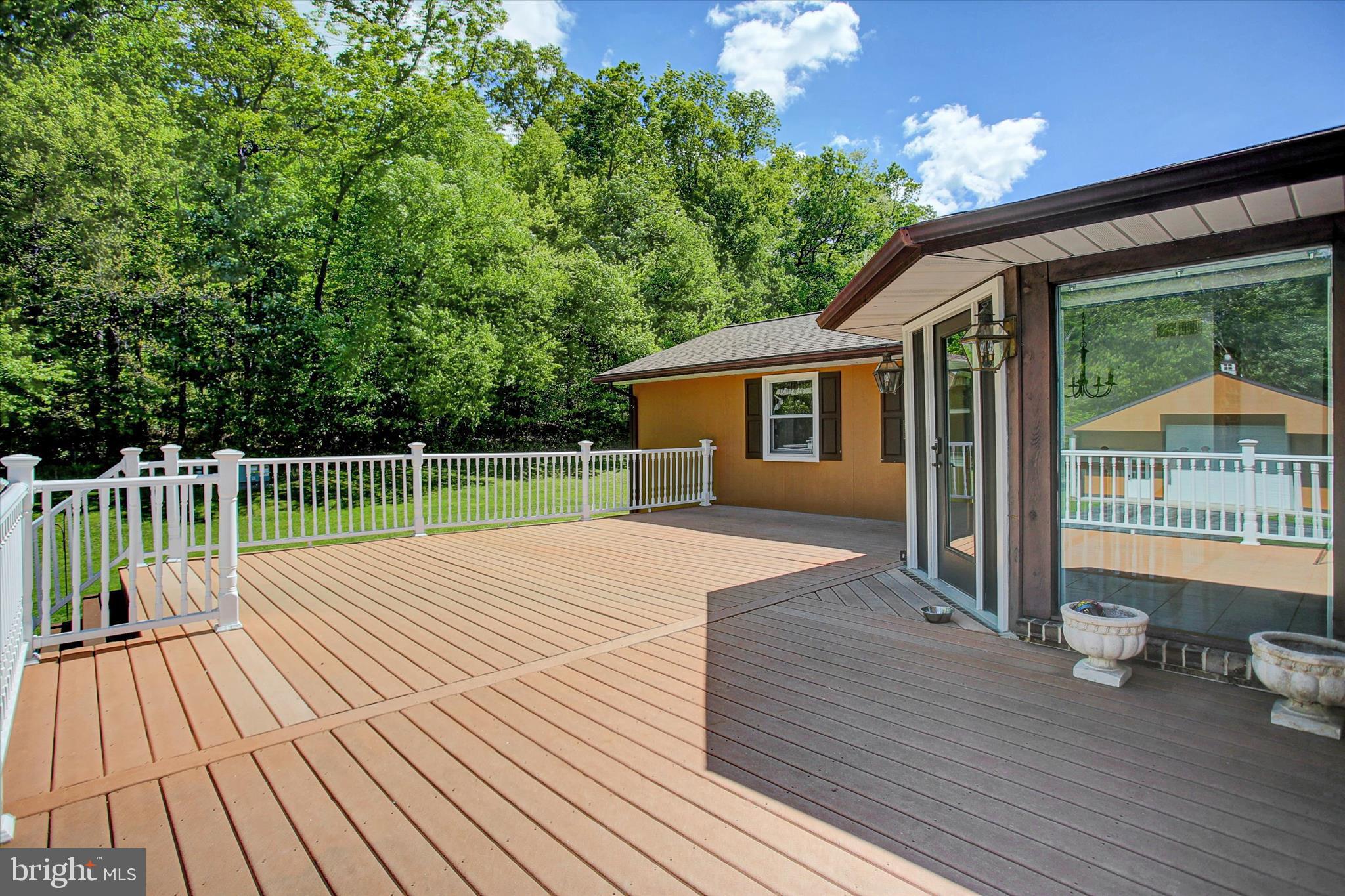 98 Peach Glen Road Gardners, PA 17324 - Photo 62 of 85 a view of backyard with deck and outdoor seating