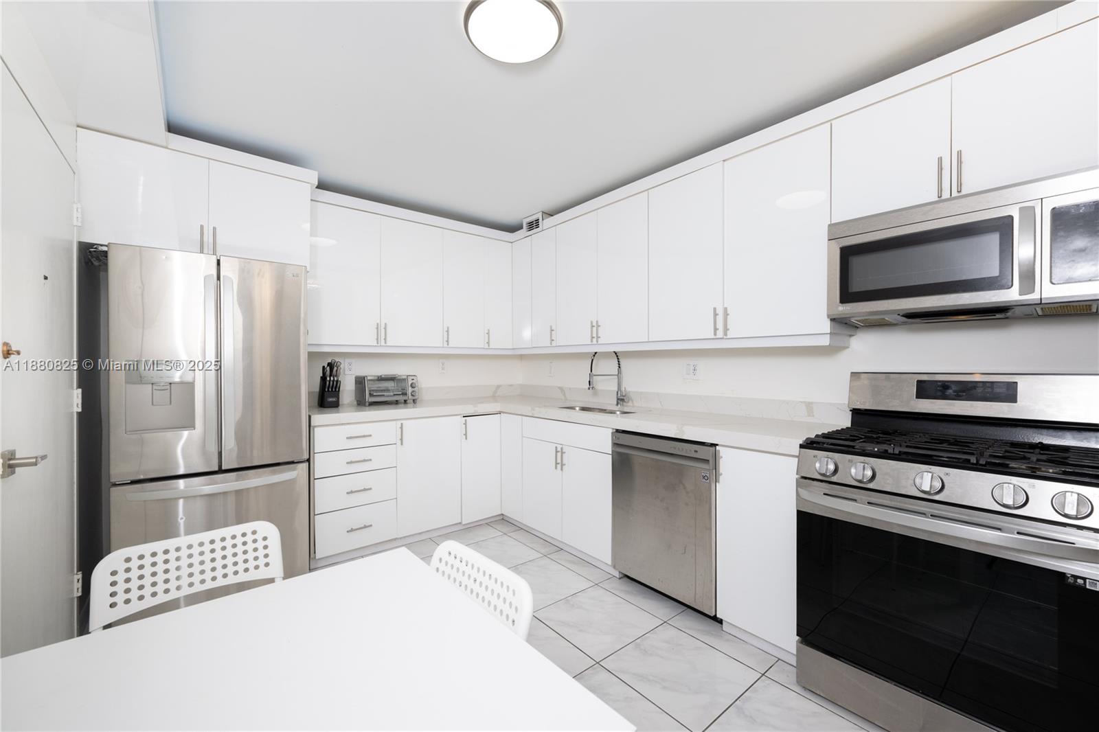 2030 South Ocean Drive, Unit 227 Hallandale Beach, FL 33009 - Photo 11 of 60 MODERN KITCHEN /W SS APPLIENCES