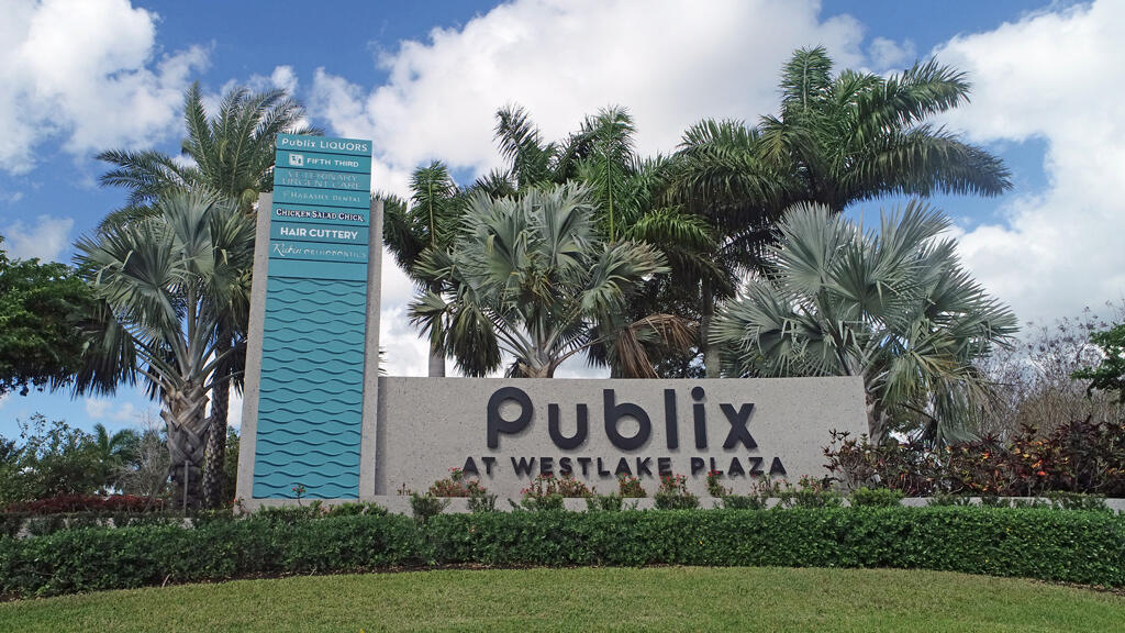5010 Seminole Pratt Whitney Road Loxahatchee, FL 33470 - Photo 6 of 15 Publix Sign