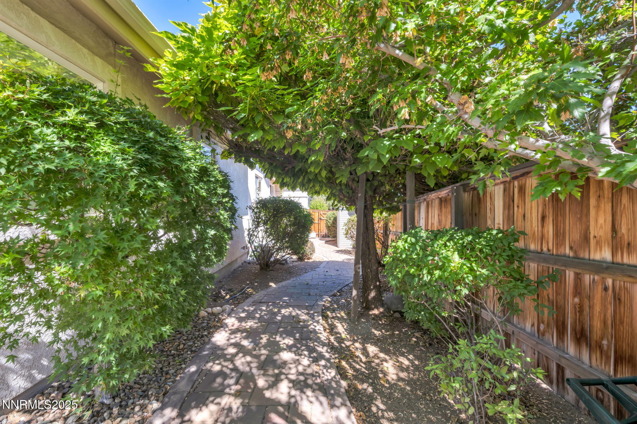12880 Welcome Way Reno, NV 89511 - Photo 54 of 62 a view of a backyard with plants and large trees