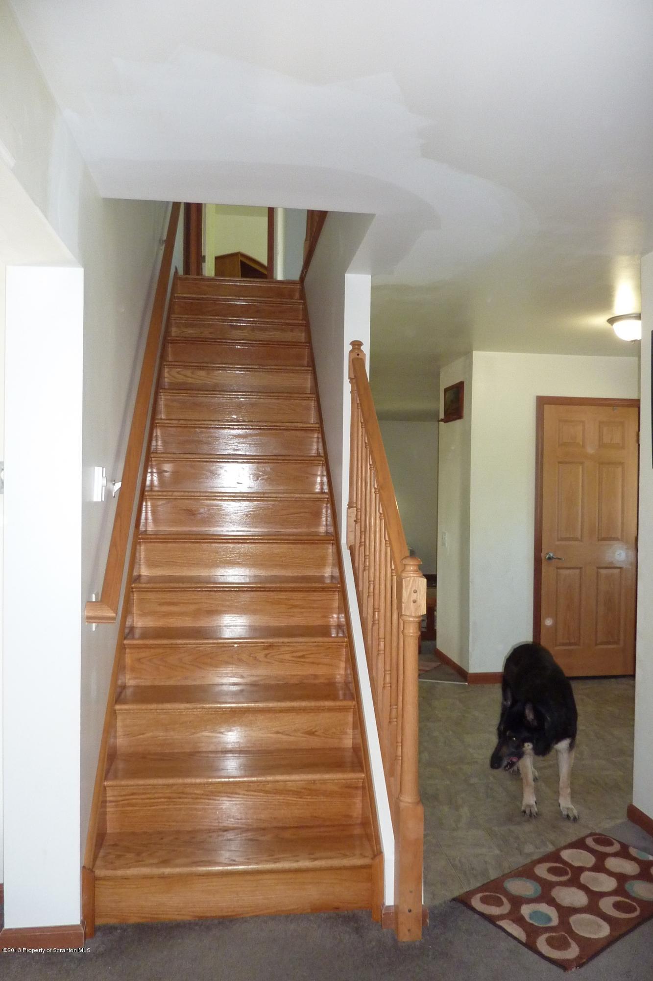 4110 Bear Brook Road Moscow, PA 18444 - Photo 12 of 31 a view of entryway with wooden floor