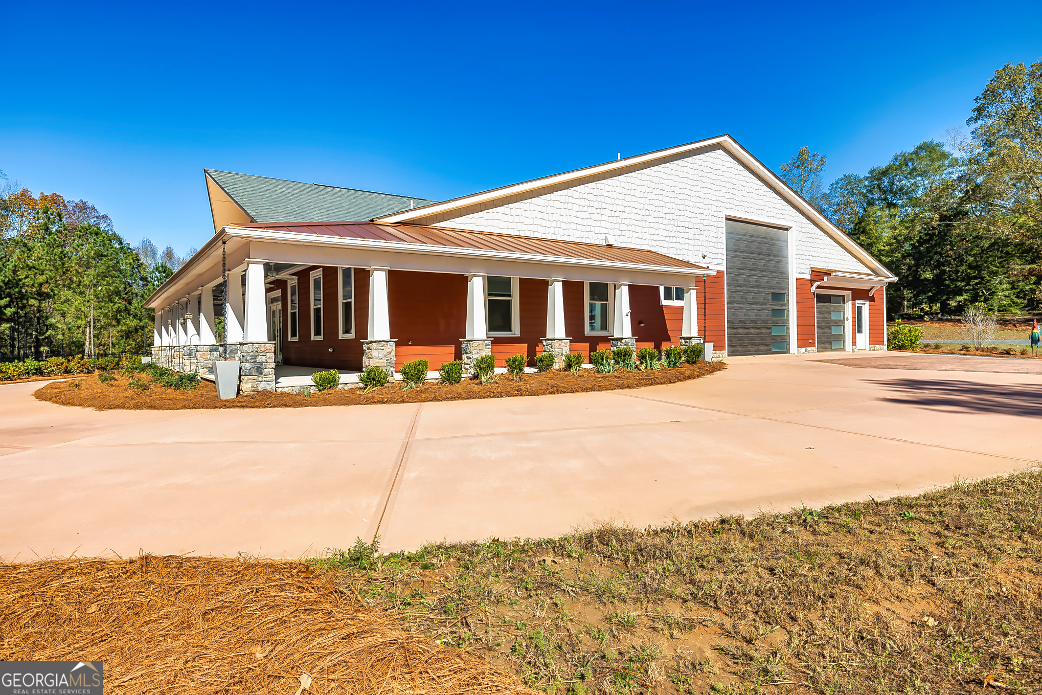 242 Kirkley Road Tyrone, GA 30290 - Photo 24 of 50 a front view of a house with a yard
