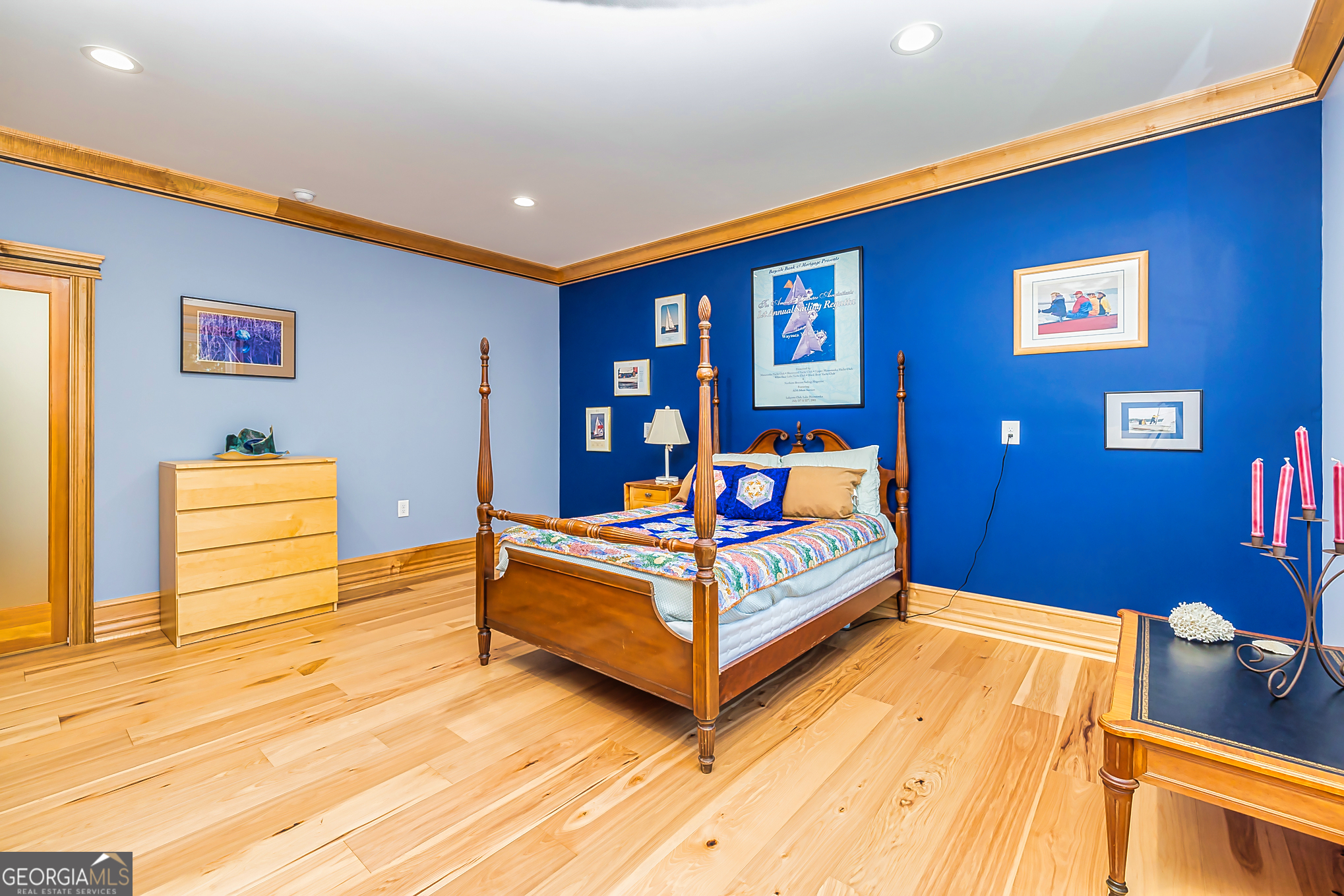 242 Kirkley Road Tyrone, GA 30290 - Photo 40 of 50 a bedroom with bed and window