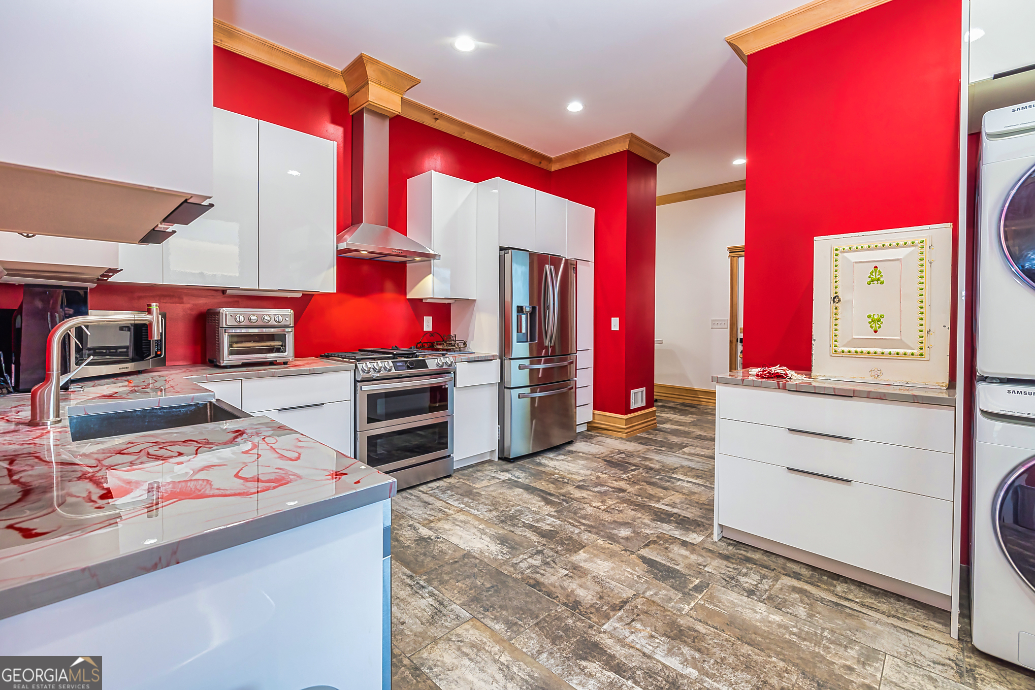 242 Kirkley Road Tyrone, GA 30290 - Photo 46 of 50 a bed room with a bed and a television