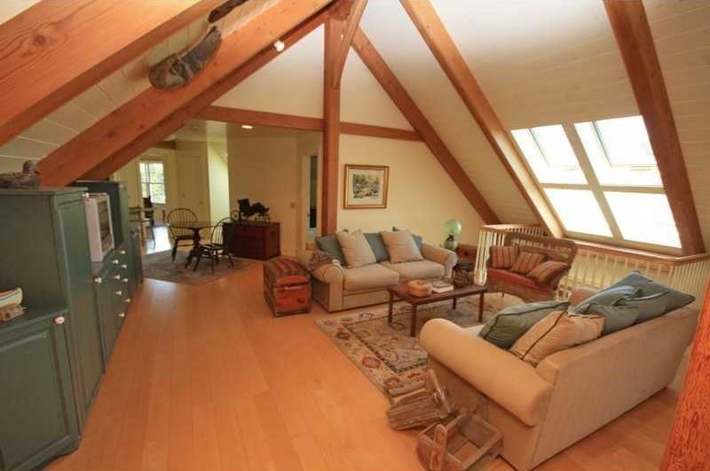 44 Workman Road Gouldsboro, ME 04613 - Photo 24 of 35 Loft area above kitchen is an...