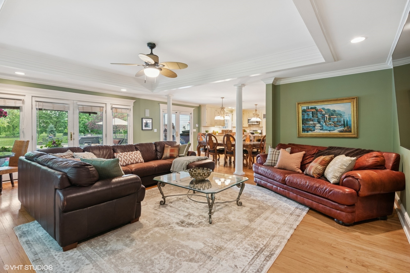 6730 South Madison Street Willowbrook, IL 60527 - Photo 11 of 52 a living room with furniture and a large window