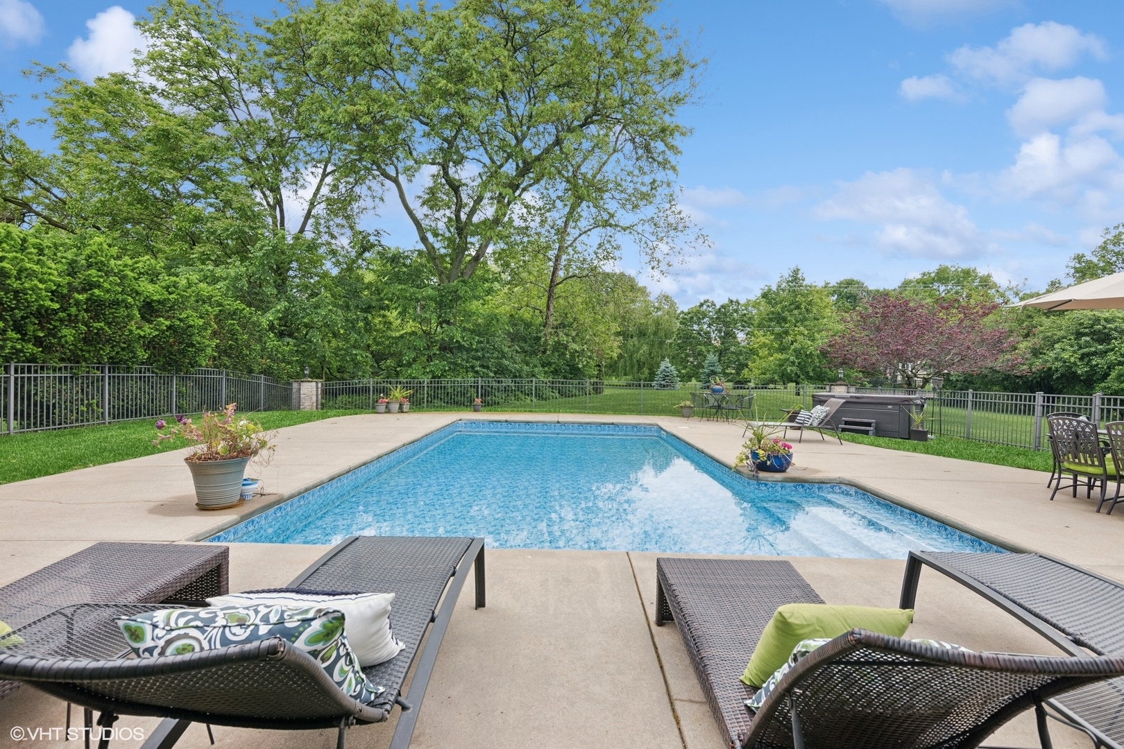 6730 South Madison Street Willowbrook, IL 60527 - Photo 46 of 52 a view of a swimming pool with a patio