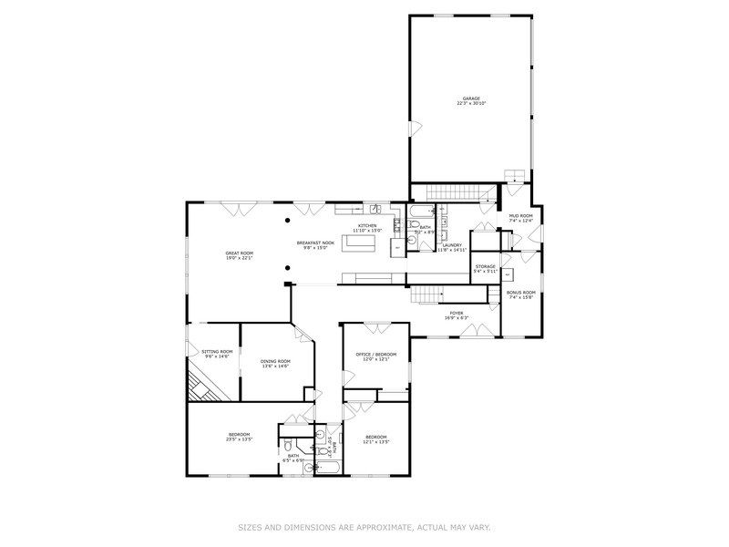 6730 South Madison Street Willowbrook, IL 60527 - Photo 50 of 52 a picture of floor plan