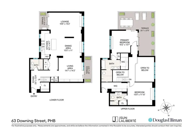 $4,500,000 | 63 Downing Street, Unit PHB | West Village