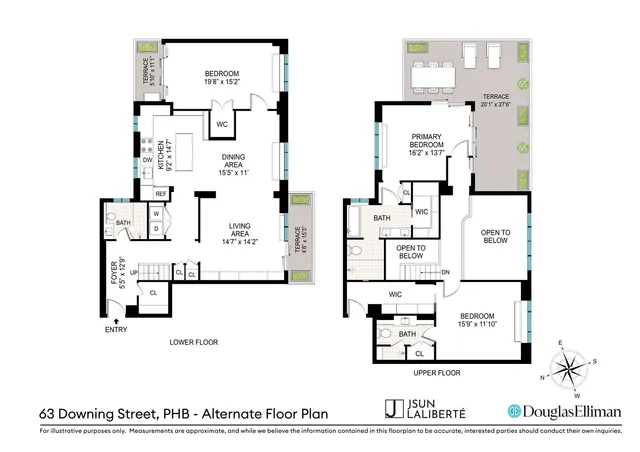 $4,500,000 | 63 Downing Street, Unit PHB | West Village