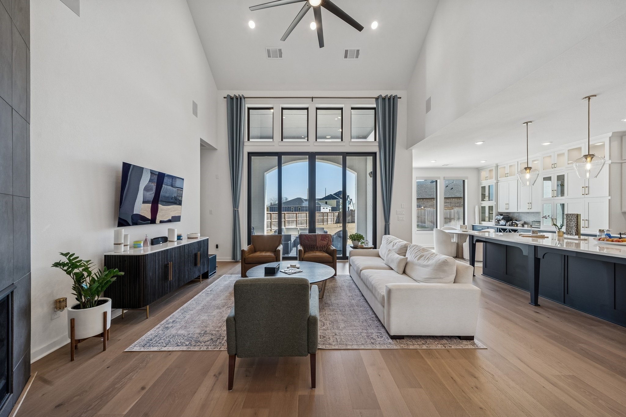 8703 Blue Grotto Lane Manvel, TX 77578 - Photo 6 of 43 Welcome to your 2-story living room!