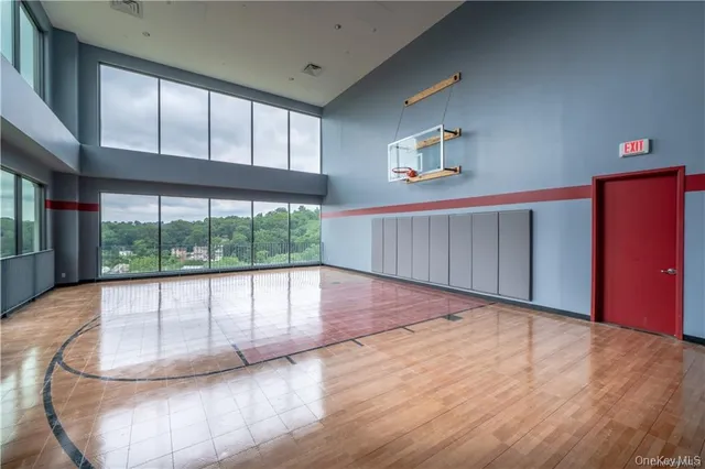a view of a living room hardwood
