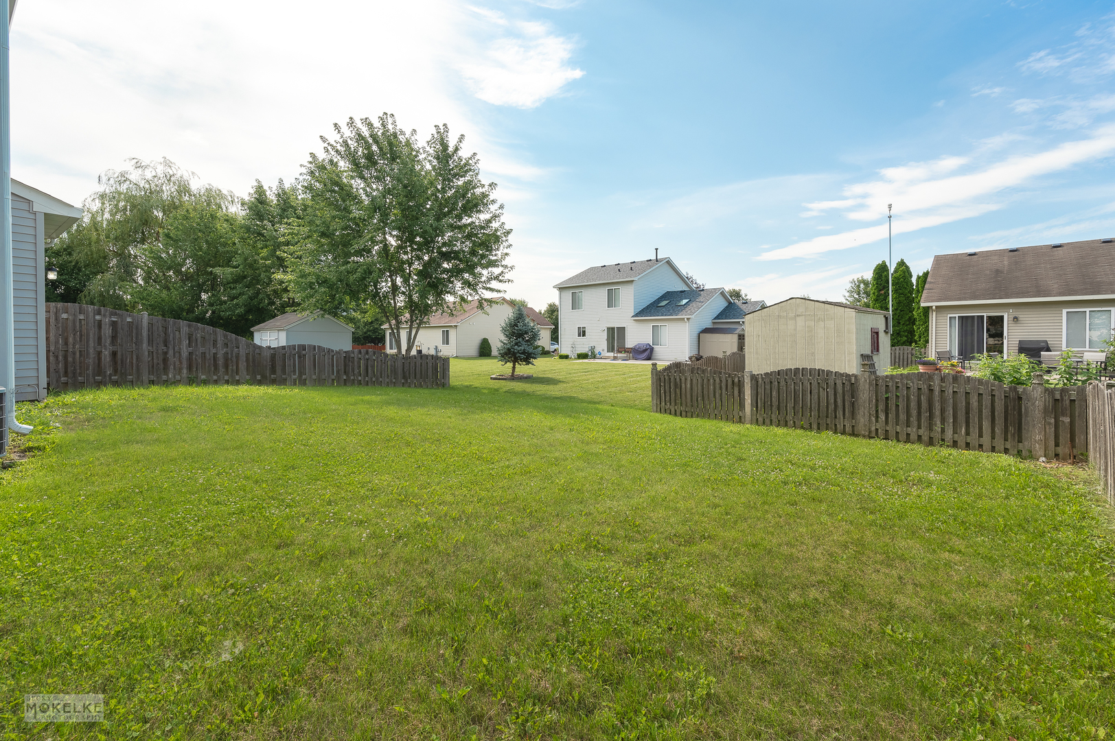 4212 Dillon Street Plano, IL 60545 - Photo 5 of 26 a view of a garden from a house