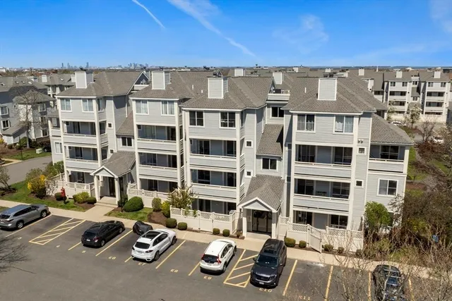 a view of a street with buildings