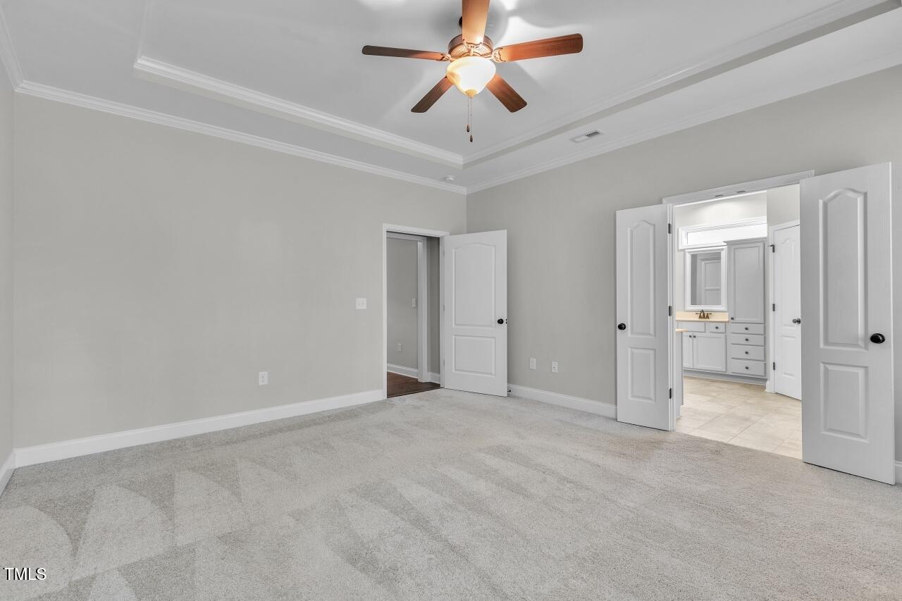 24 Highmeadow Lane Clayton, NC 27520 - Photo 22 of 37 wooden floor in an empty room