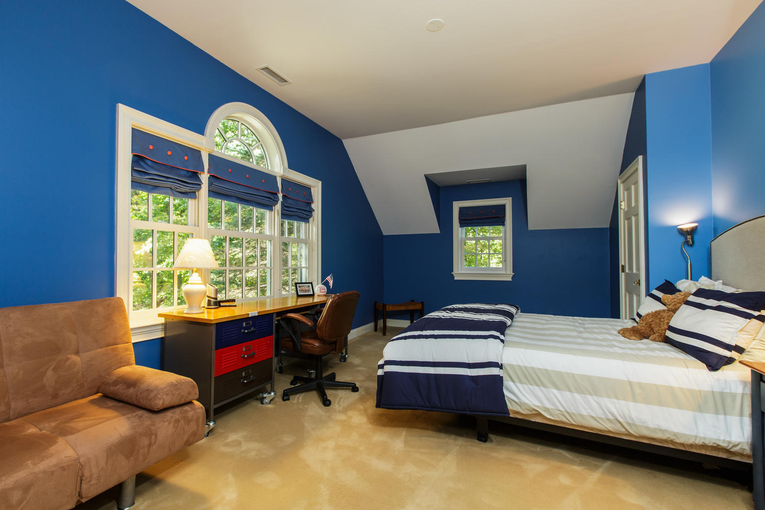 109 Rosebrook Road New Canaan, CT 06840 - Photo 31 of 47 a bedroom with bed and a window