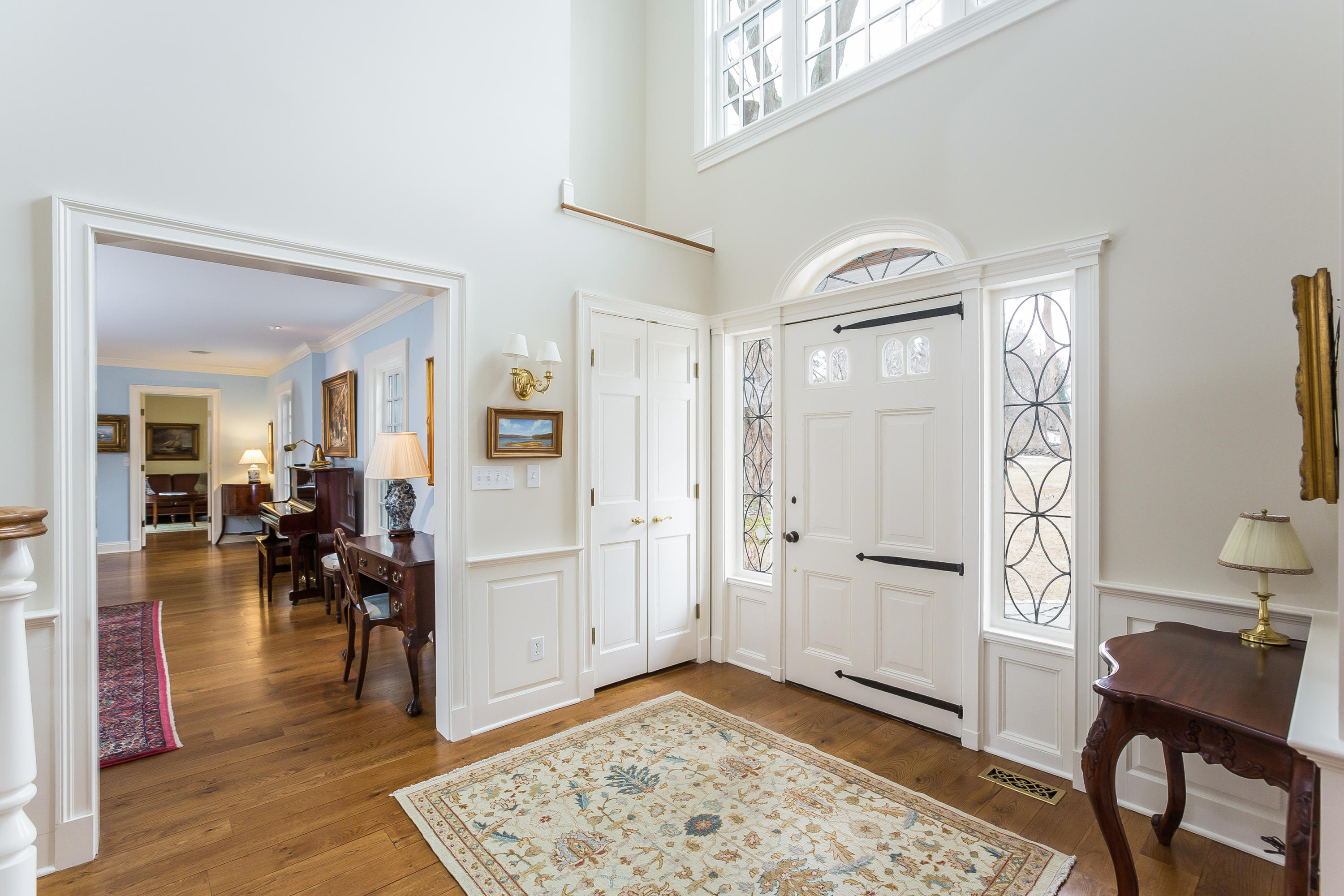 109 Rosebrook Road New Canaan, CT 06840 - Photo 6 of 47 a view of a livingroom with furniture and hardwood floor