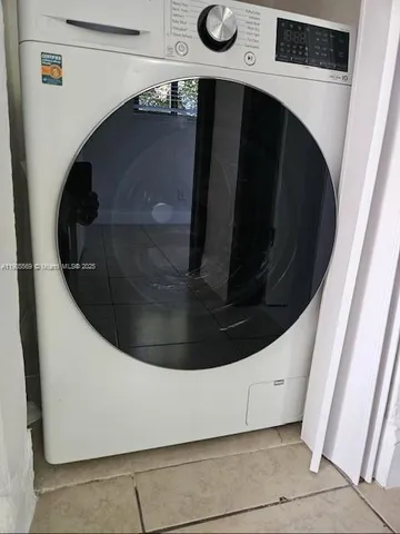 a view of washer and dryer