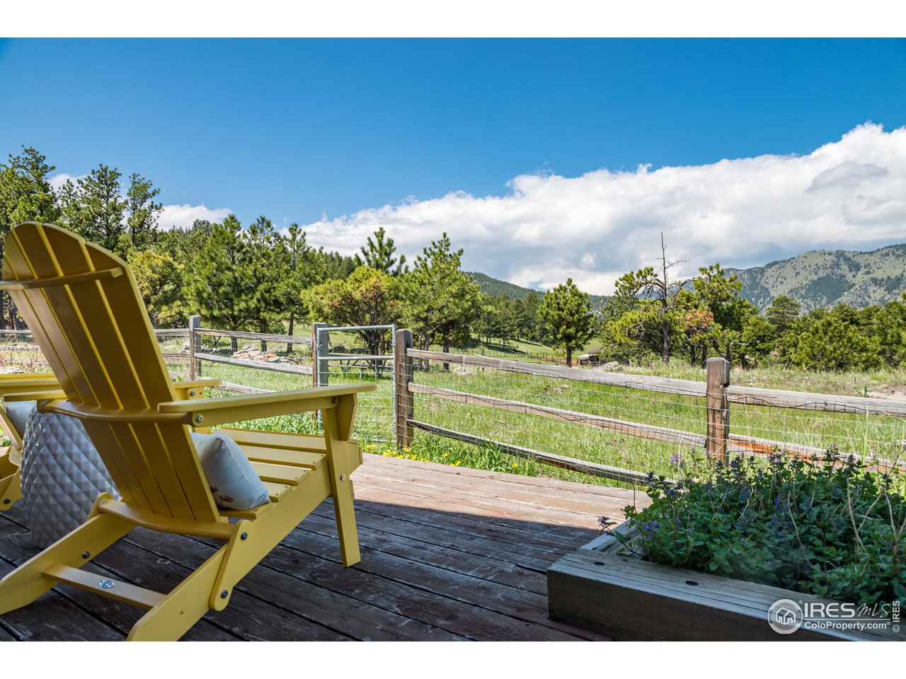 112 Deer Trail Road Boulder, CO 80302 - Photo 11 of 34 a view of a ocean from a balcony
