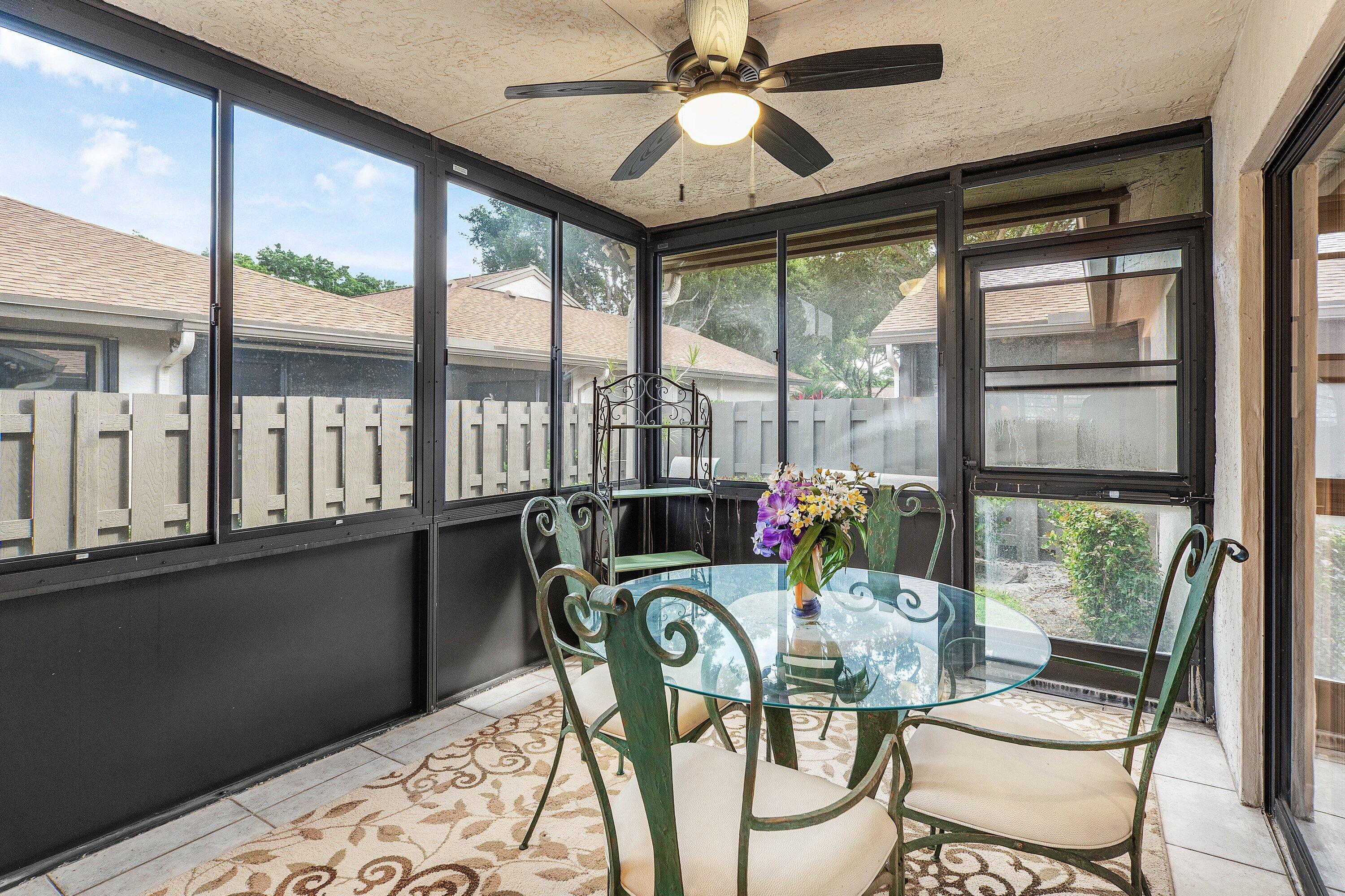 8054 Summerview Terrace Boca Raton, FL 33496 - Photo 27 of 42 ROOFED SCREENED PORCH