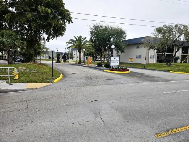 a view of street with houses