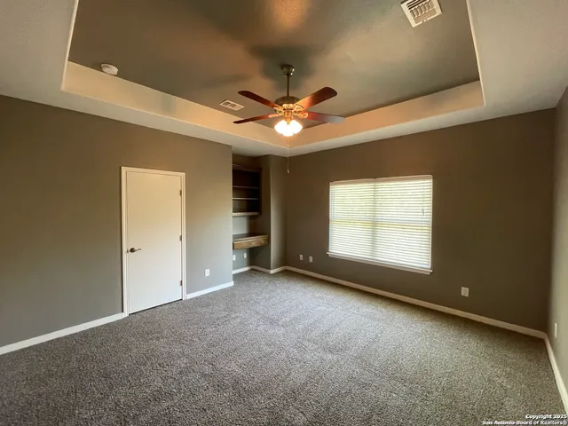 a view of a room with rack on the wall