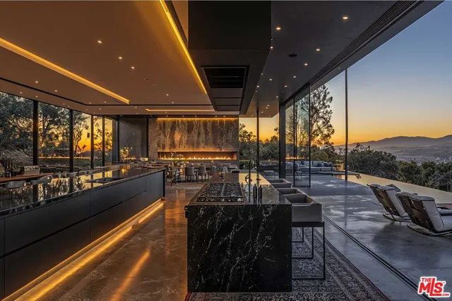 a view of a balcony with chairs