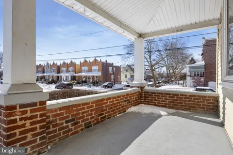 a view of an outdoor space with seating area