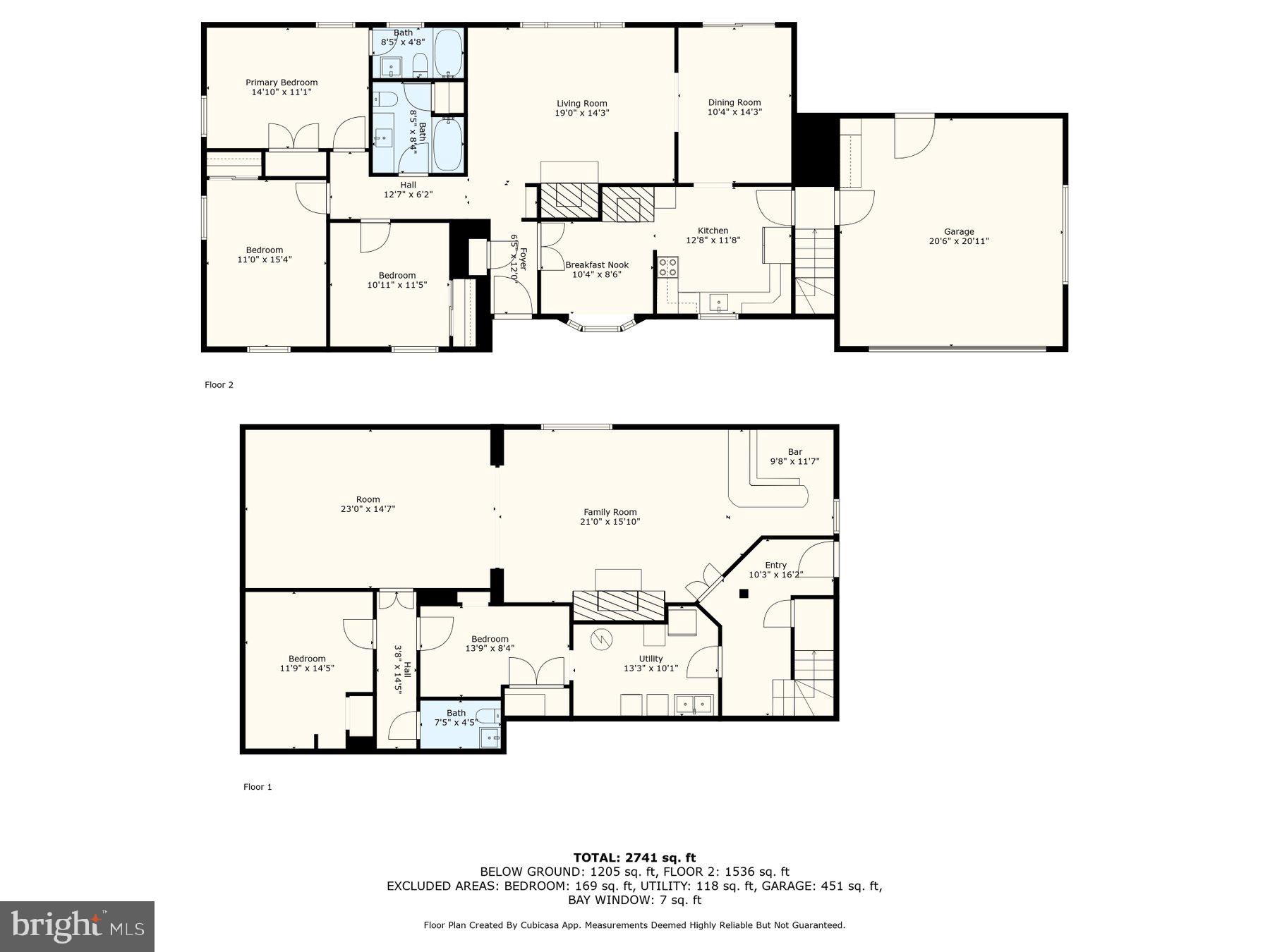 7107 Kempton Road Lanham, MD 20706 - Photo 27 of 27 Floor plan #3