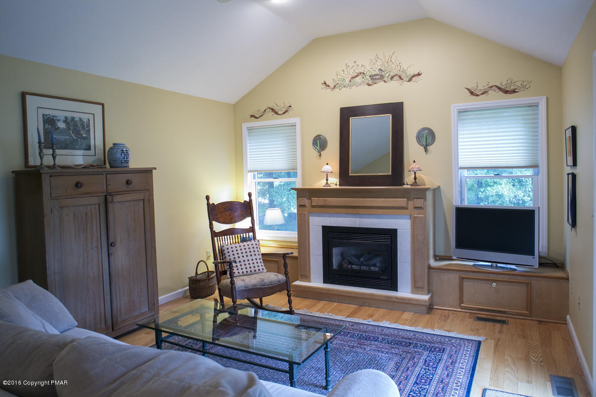 1642 Reish Road Stroudsburg, PA 18360 - Photo 18 of 59 In-Law Living Room with Gas Fireplace.