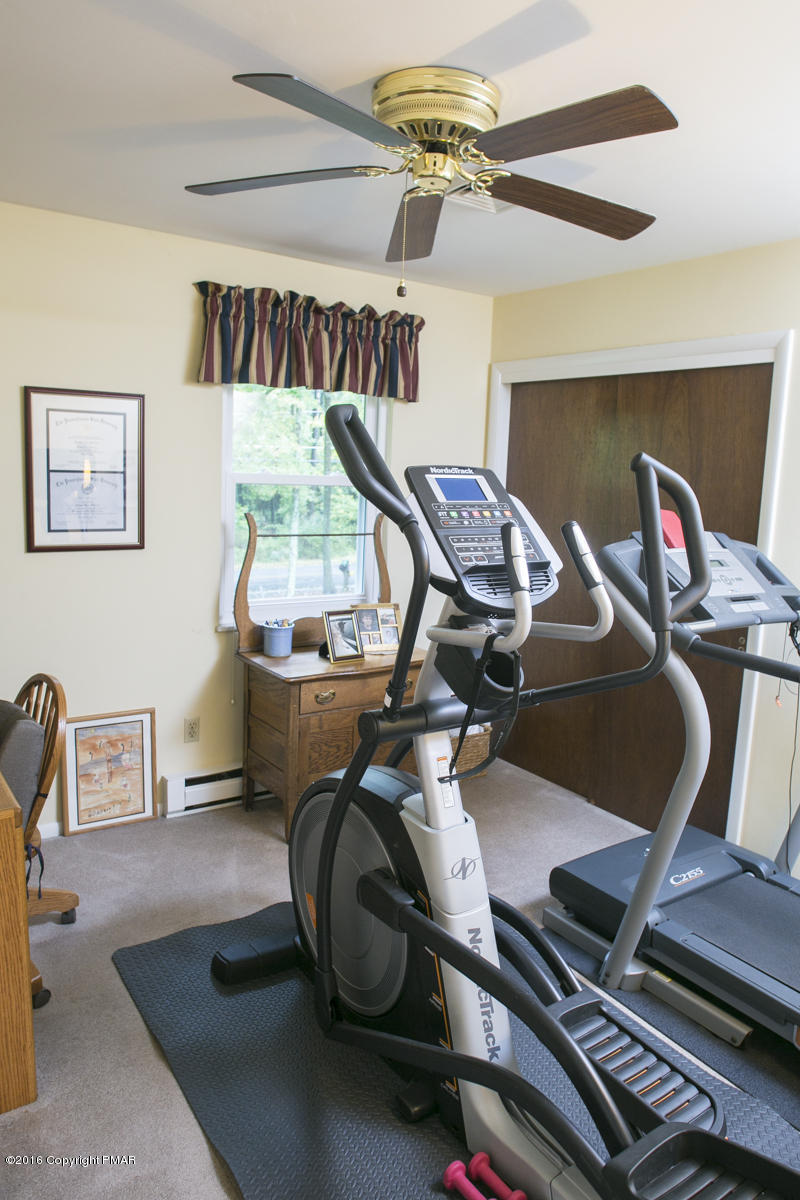 1642 Reish Road Stroudsburg, PA 18360 - Photo 25 of 59 Bedroom 2, as exercise room.