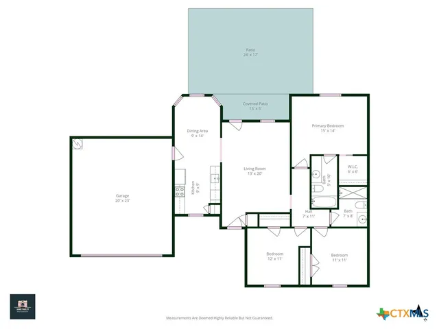 a picture of a floor plan
