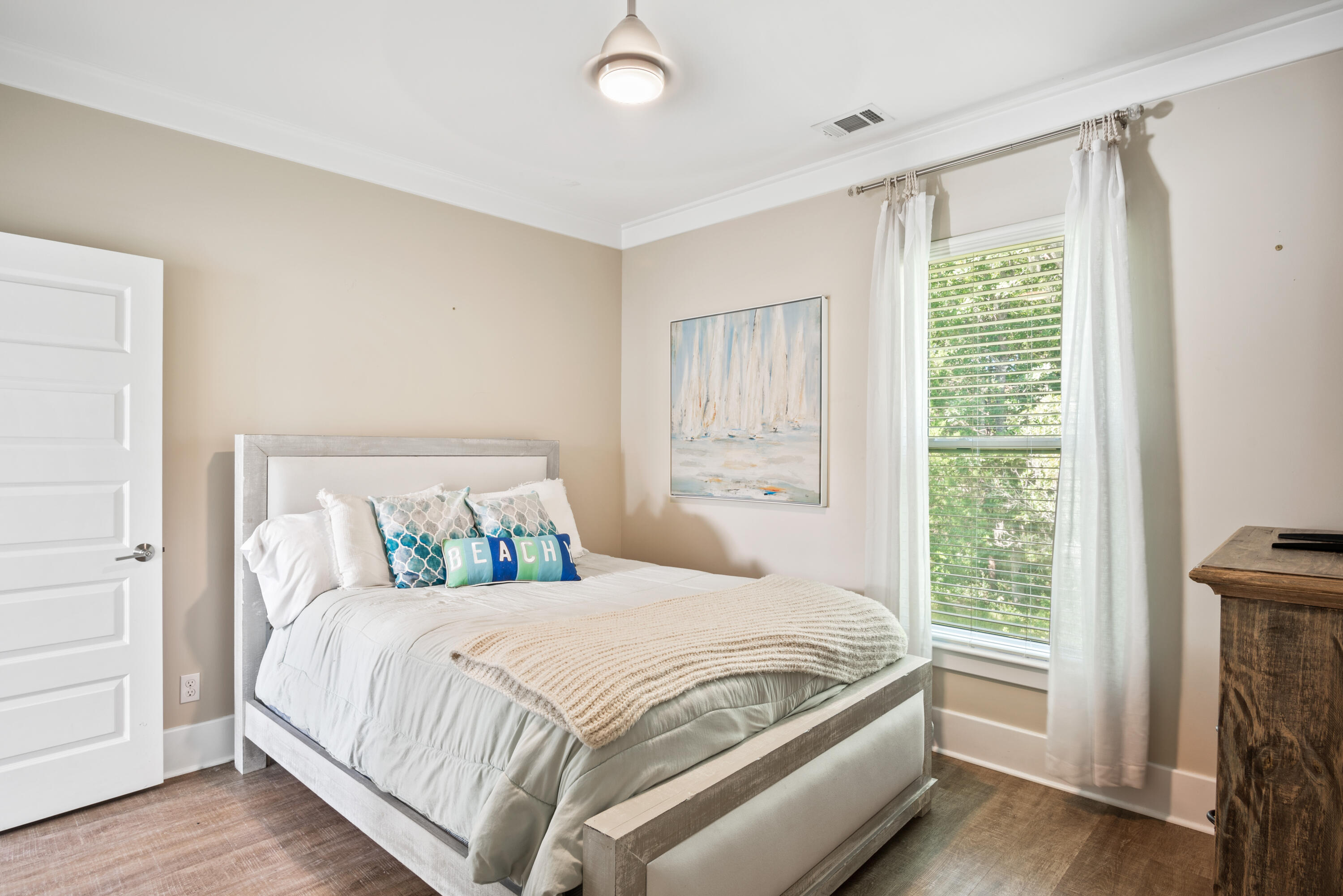 160 Rearden Way Santa Rosa Beach, FL 32459 - Photo 16 of 46 a bedroom with a bed and a window